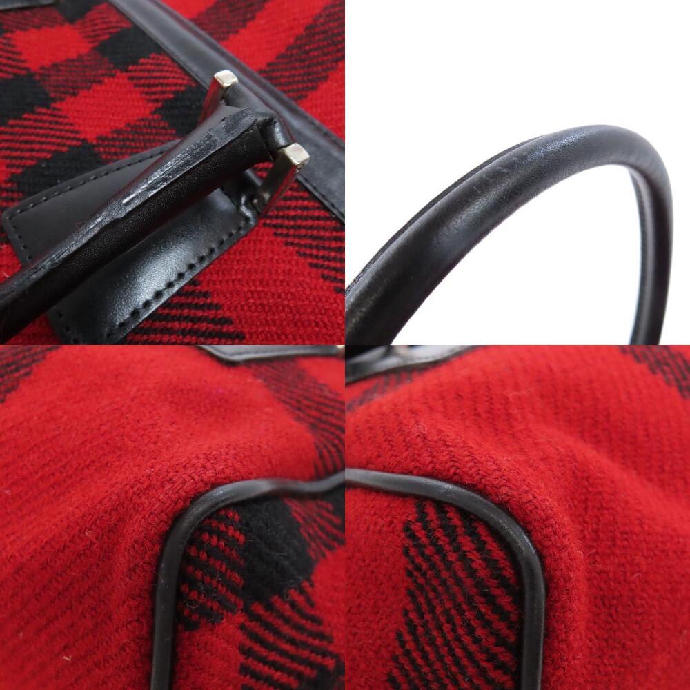 Burberry Check Handbag Canvas - Picture 9 of 11